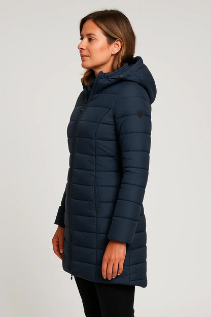 Warm Women's Padded Hooded Winter Jacket