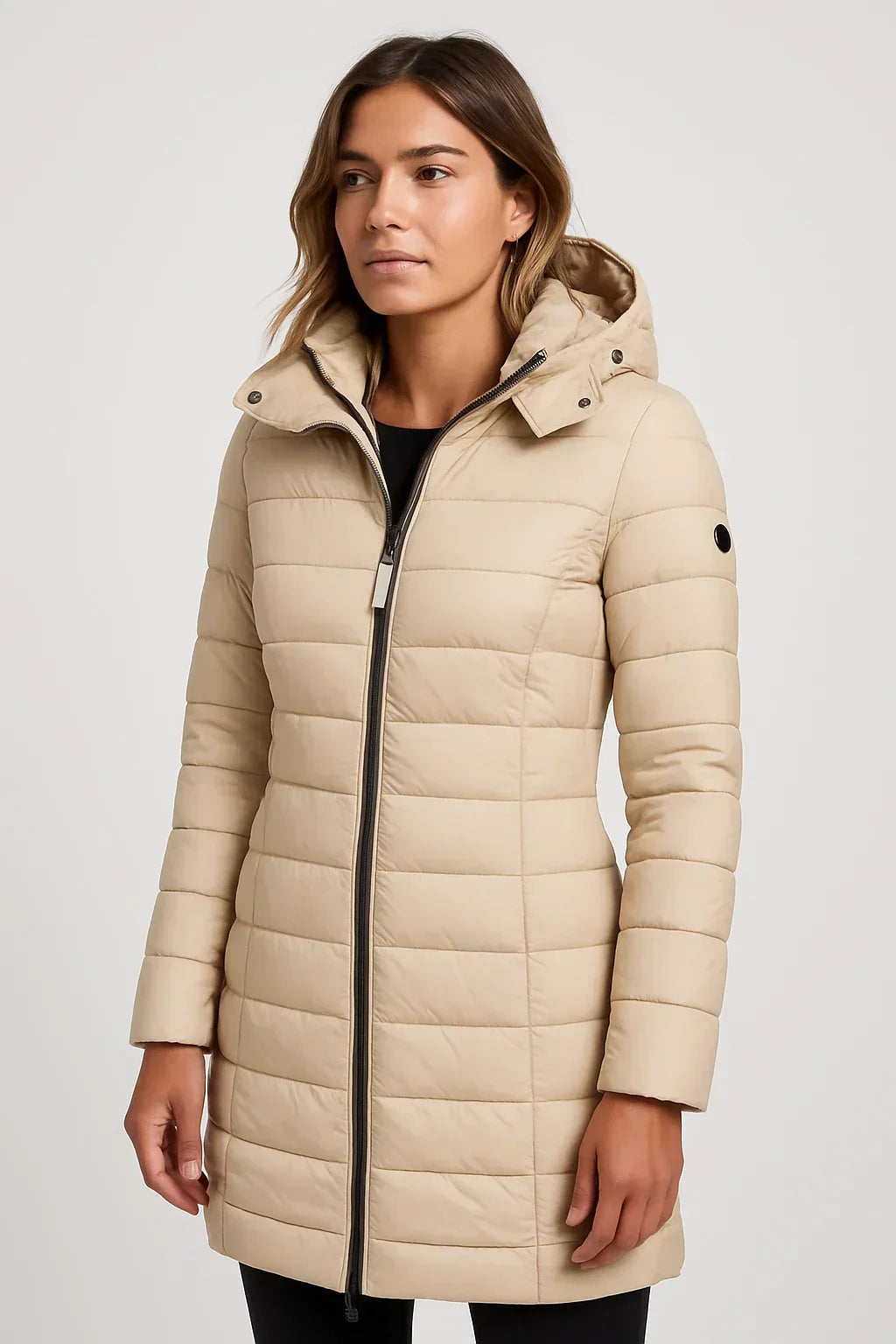 Warm Women's Padded Hooded Winter Jacket