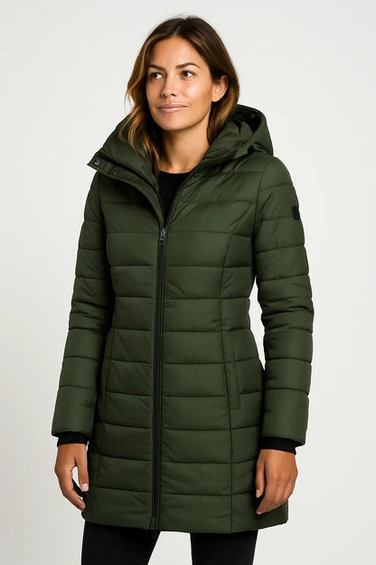 Warm Women's Padded Hooded Winter Jacket