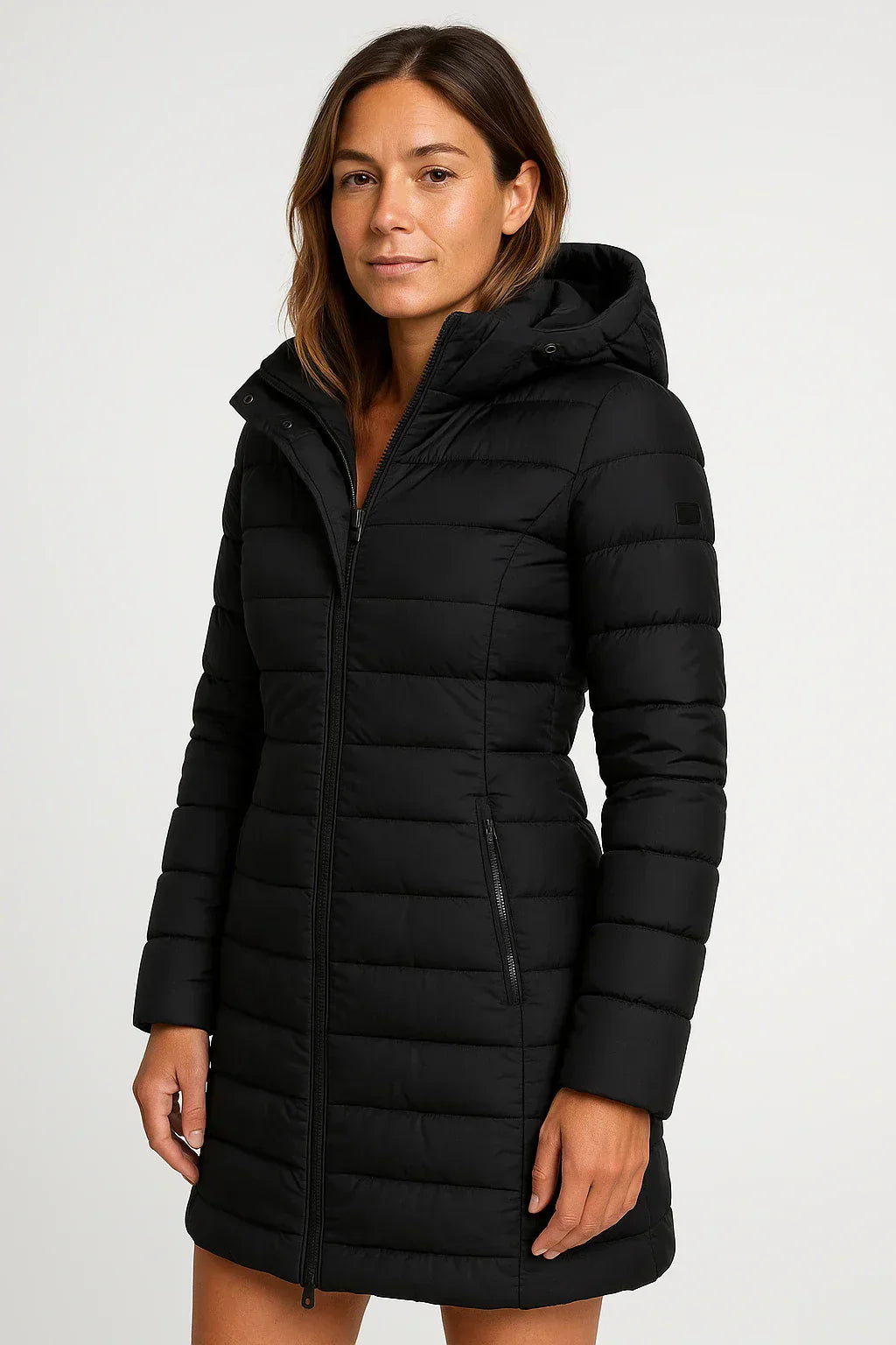 Warm Women's Padded Hooded Winter Jacket