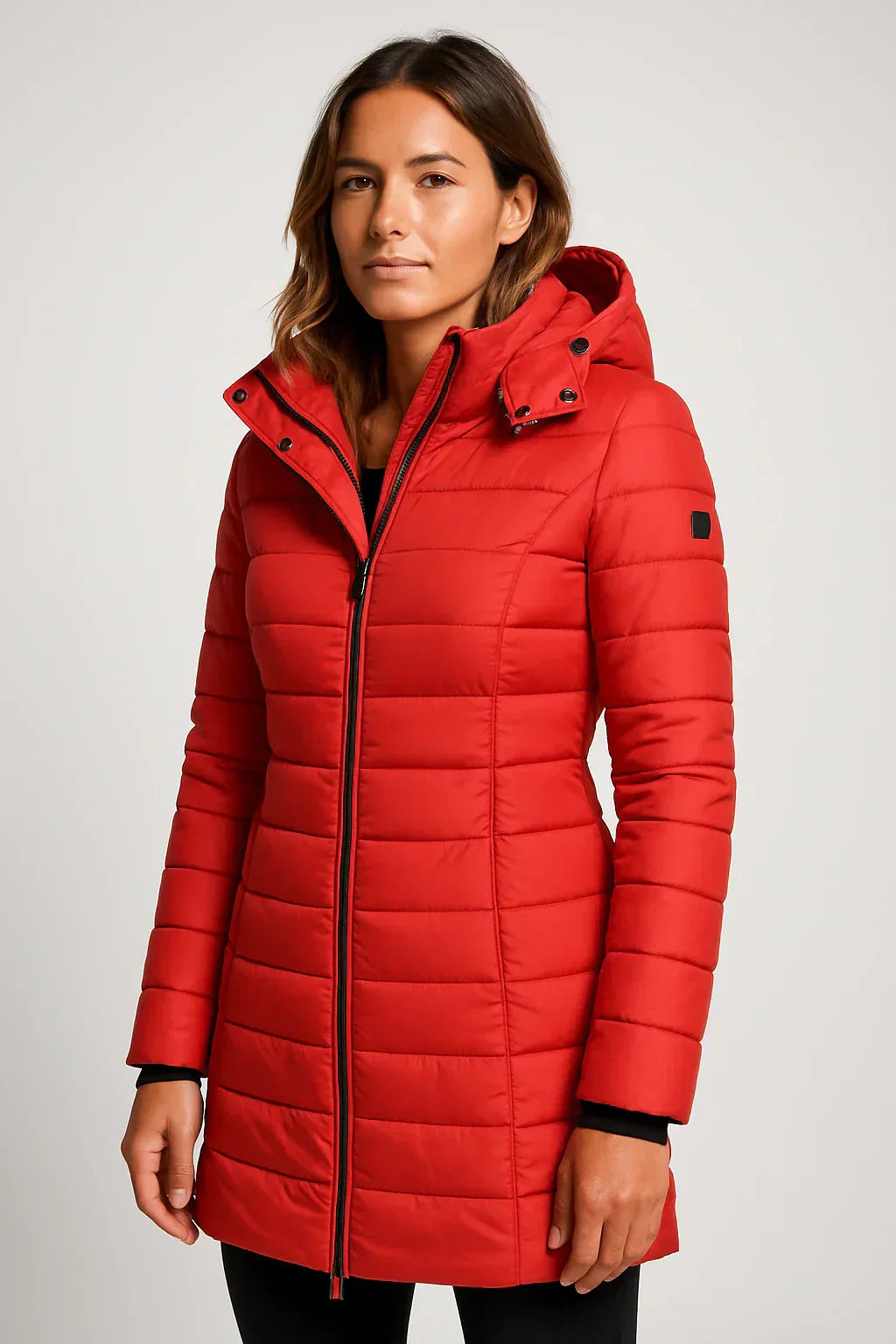 Warm Women's Padded Hooded Winter Jacket