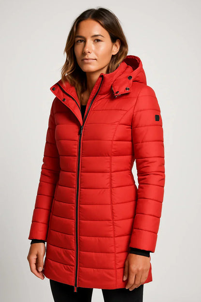 Warm Women's Padded Hooded Winter Jacket