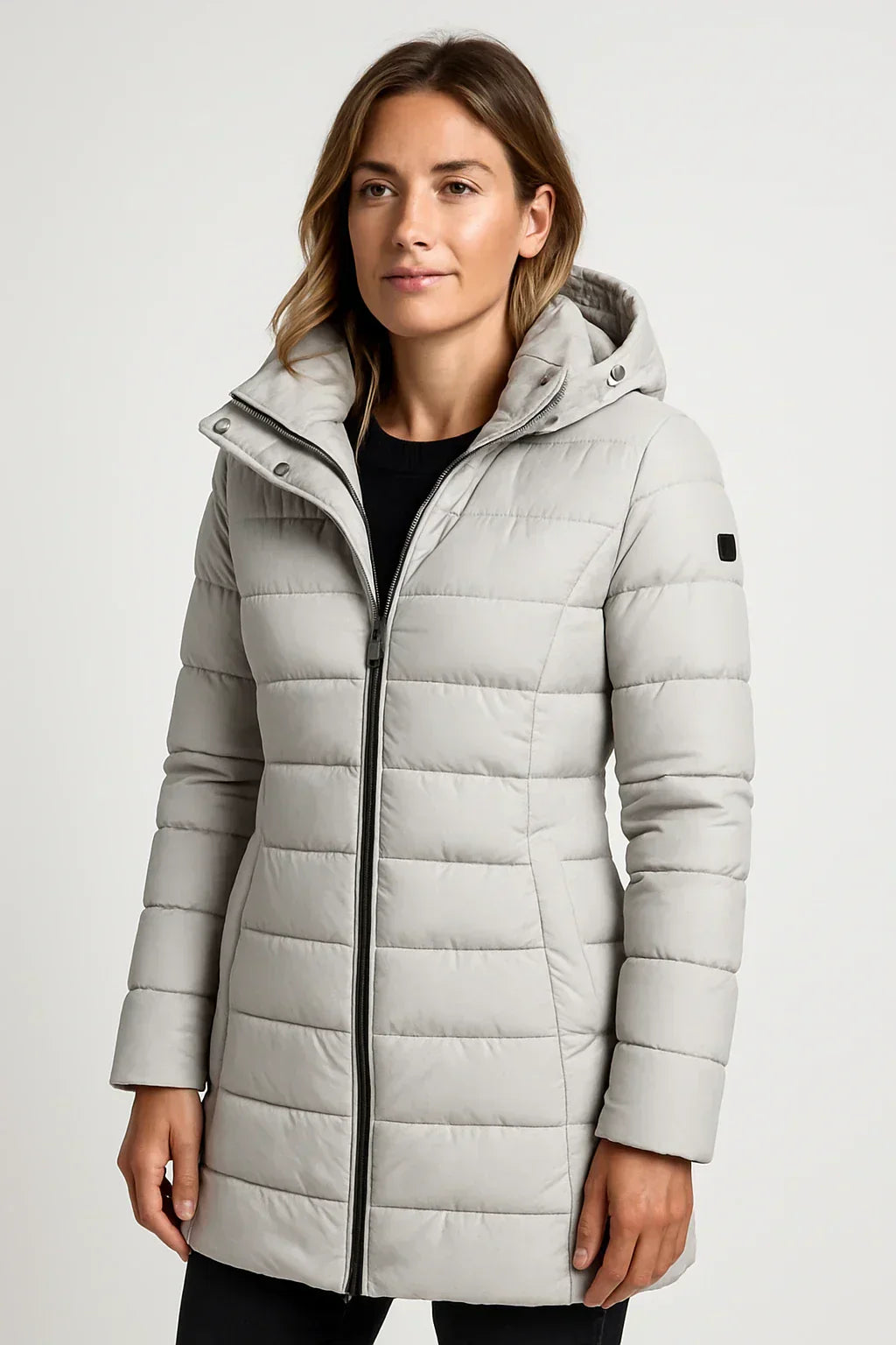 Warm Women's Padded Hooded Winter Jacket