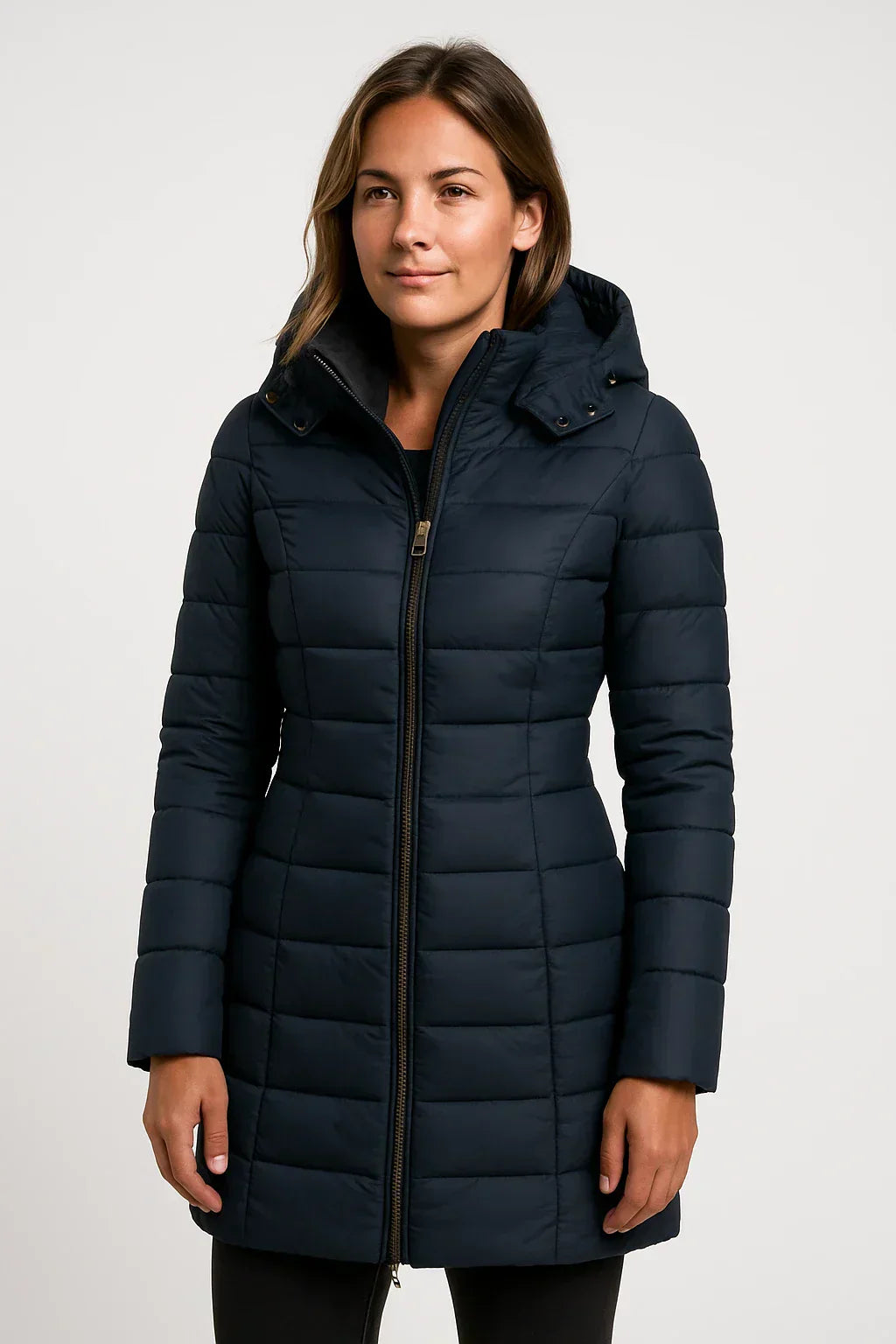 Warm Women's Padded Hooded Winter Jacket - Nocini