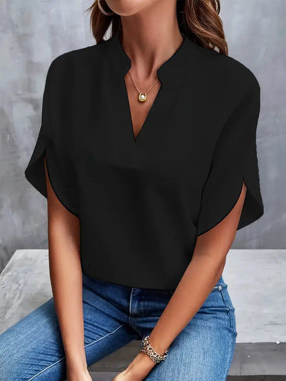 Elegant Loose Fit Women's Blouse