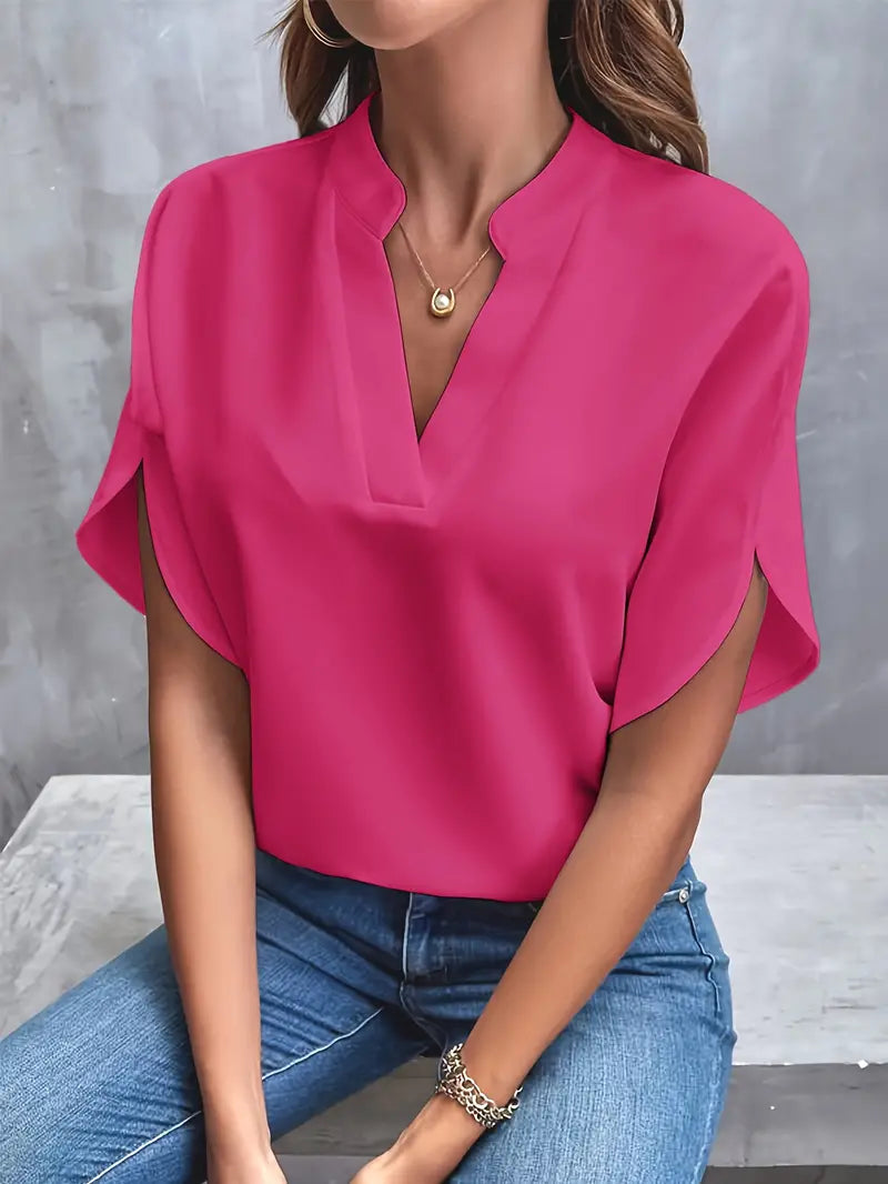Elegant Loose Fit Women's Blouse