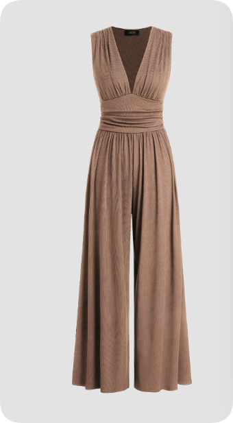 Elegant Sleeveless Jumpsuit for Women Everyday Wear