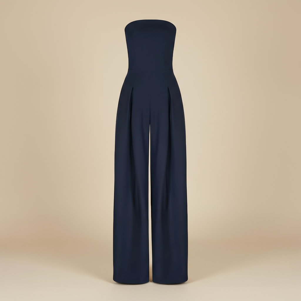 Elegant Off Shoulder Flowy Jumpsuit for Women