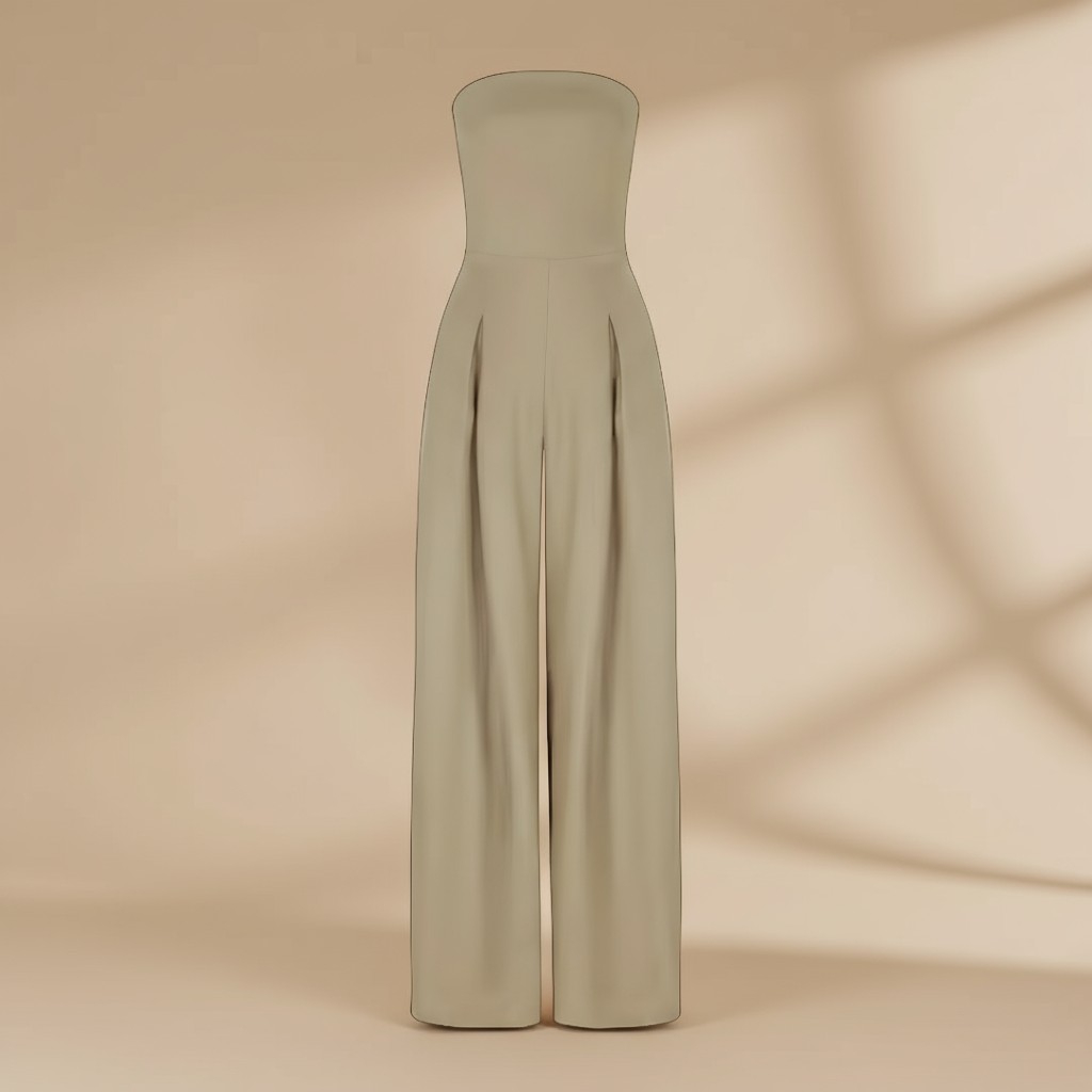 Elegant Off Shoulder Flowy Jumpsuit for Women