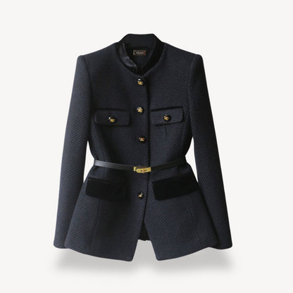 Luxurious Ladies' Jacket with Metallic Details