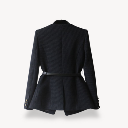 Luxurious Ladies' Jacket with Metallic Details