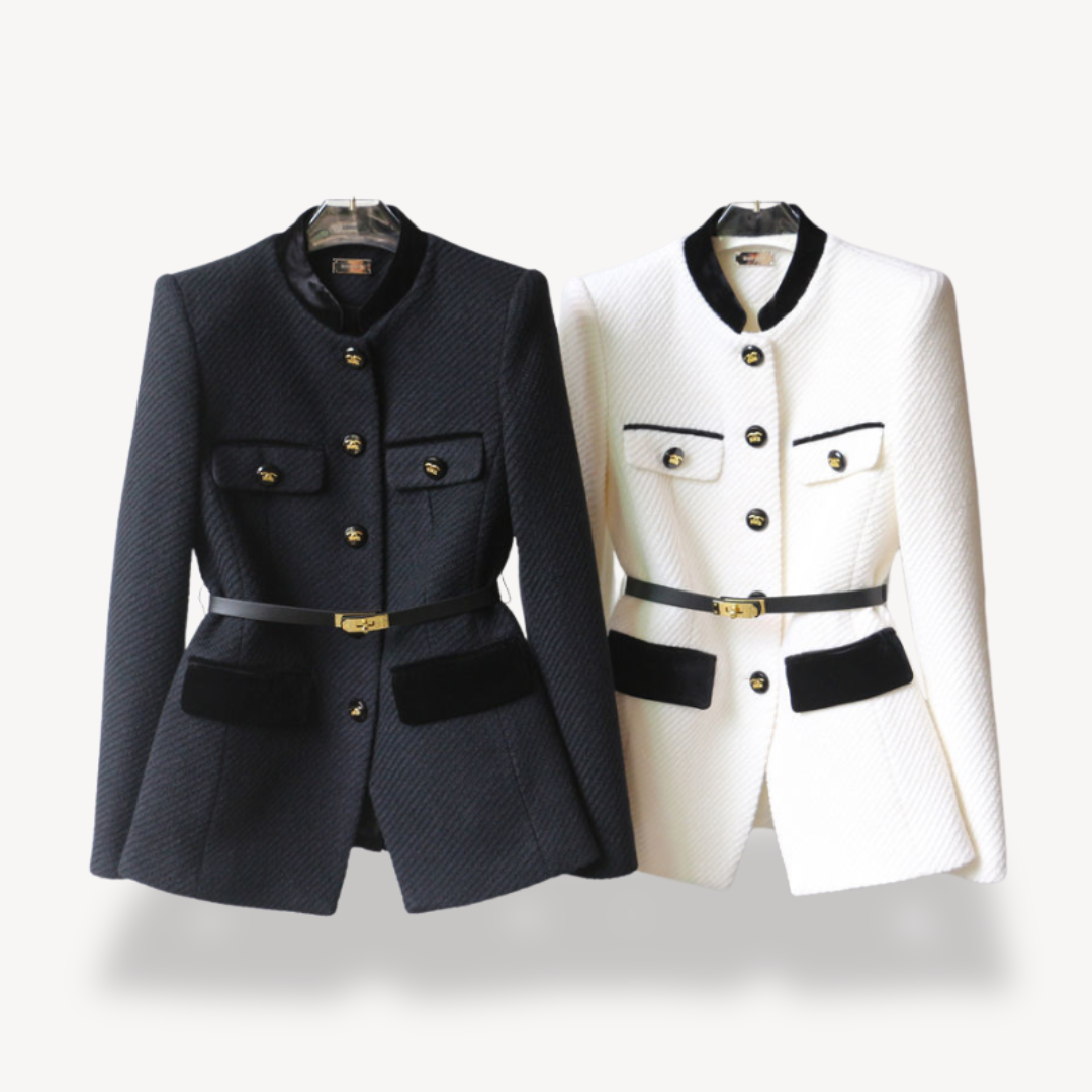 Luxurious Ladies' Jacket with Metallic Details - Nocini