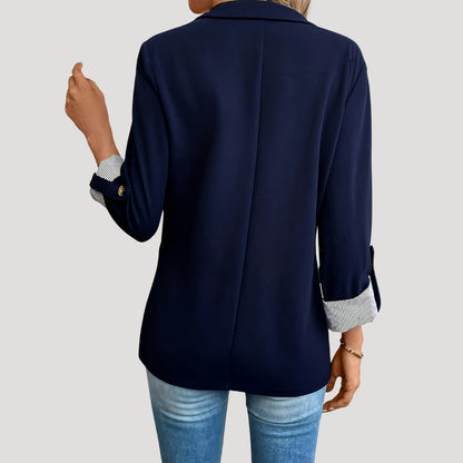 Timeless Ladies Jacket with Cuffed Sleeves