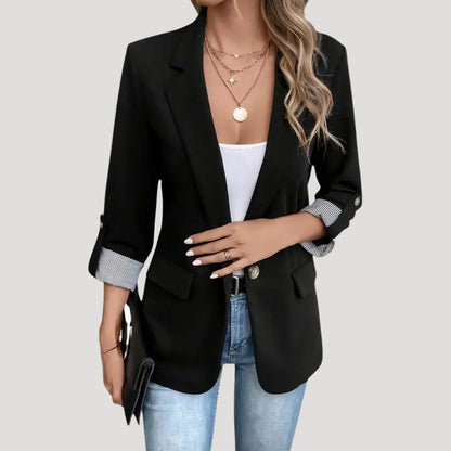Timeless Ladies Jacket with Cuffed Sleeves