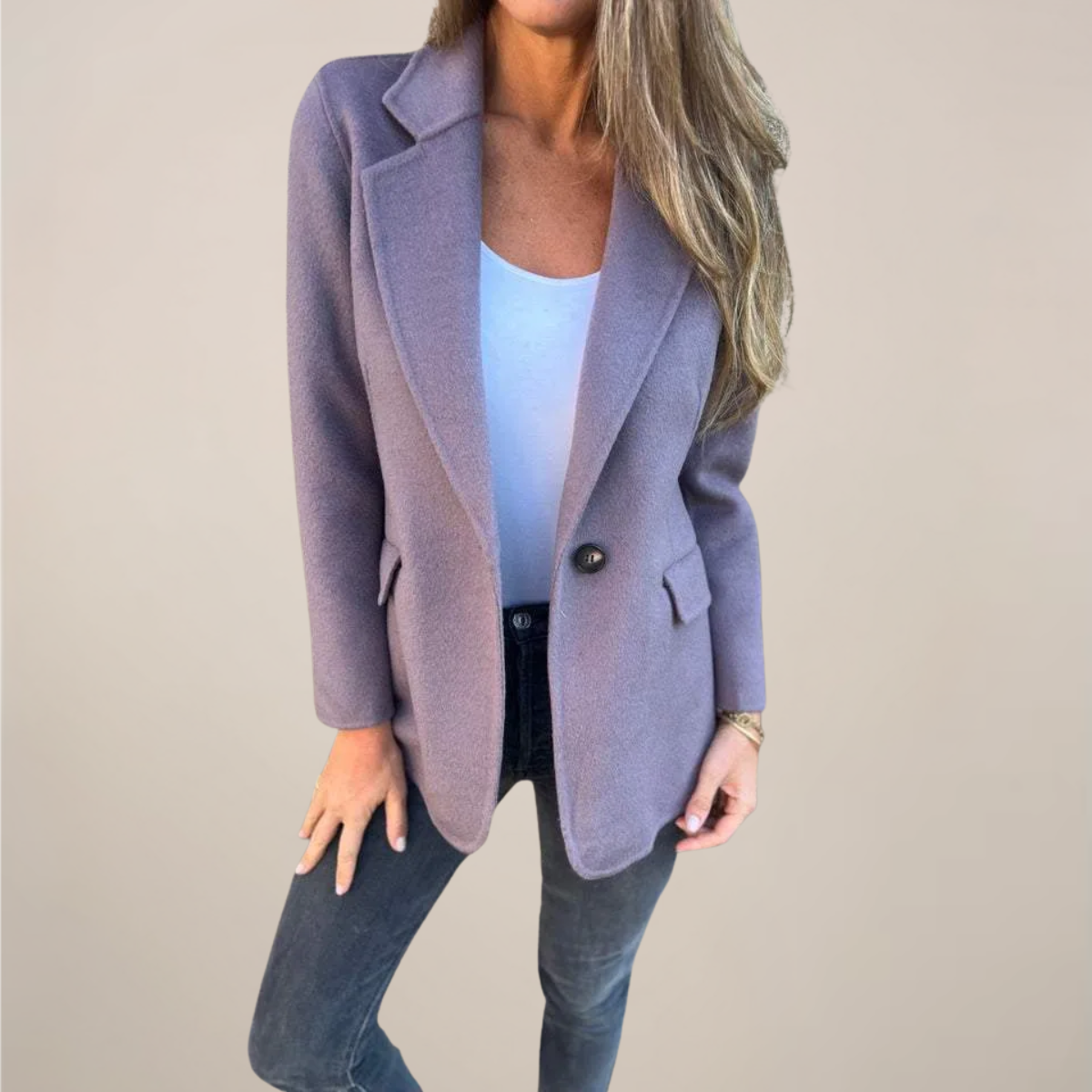 Elegant Ladies Business Blazer Jacket