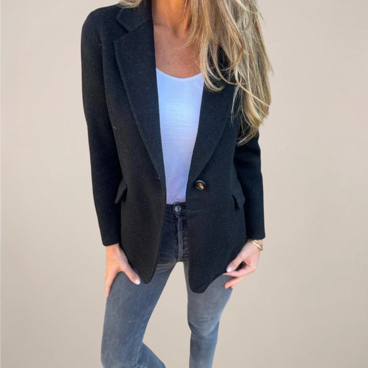Elegant Ladies Business Blazer Jacket