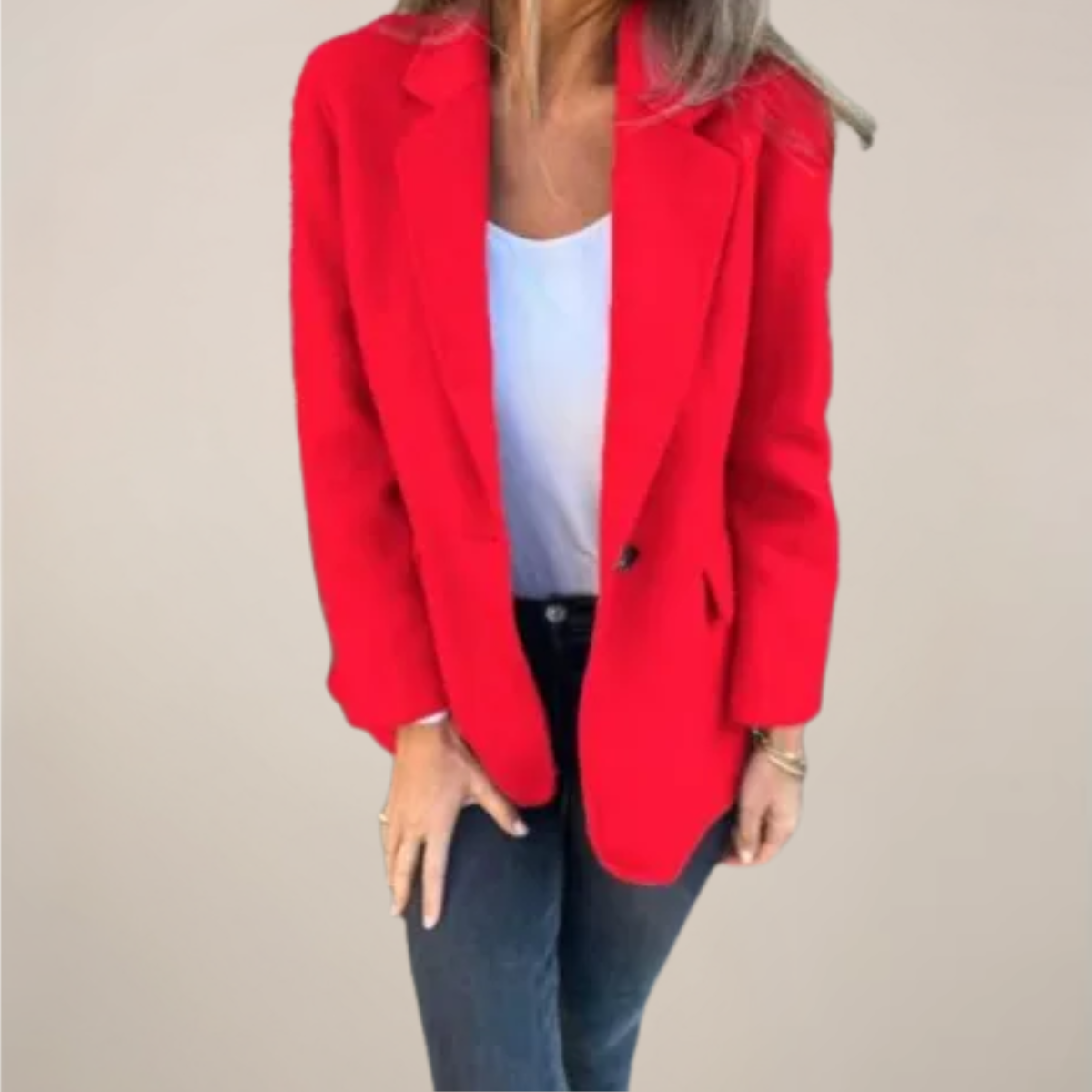 Elegant Ladies Business Blazer Jacket