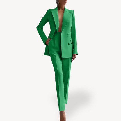 Classy Women's Two-Piece Business Suit Set