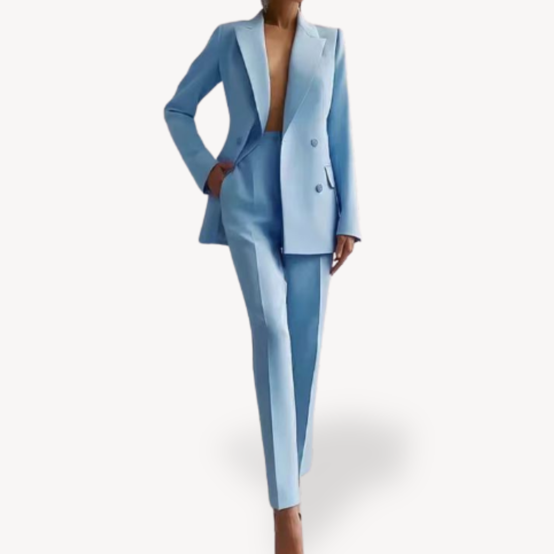 Classy Women's Two-Piece Business Suit Set