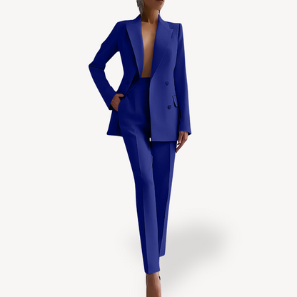 Classy Women's Two-Piece Business Suit Set