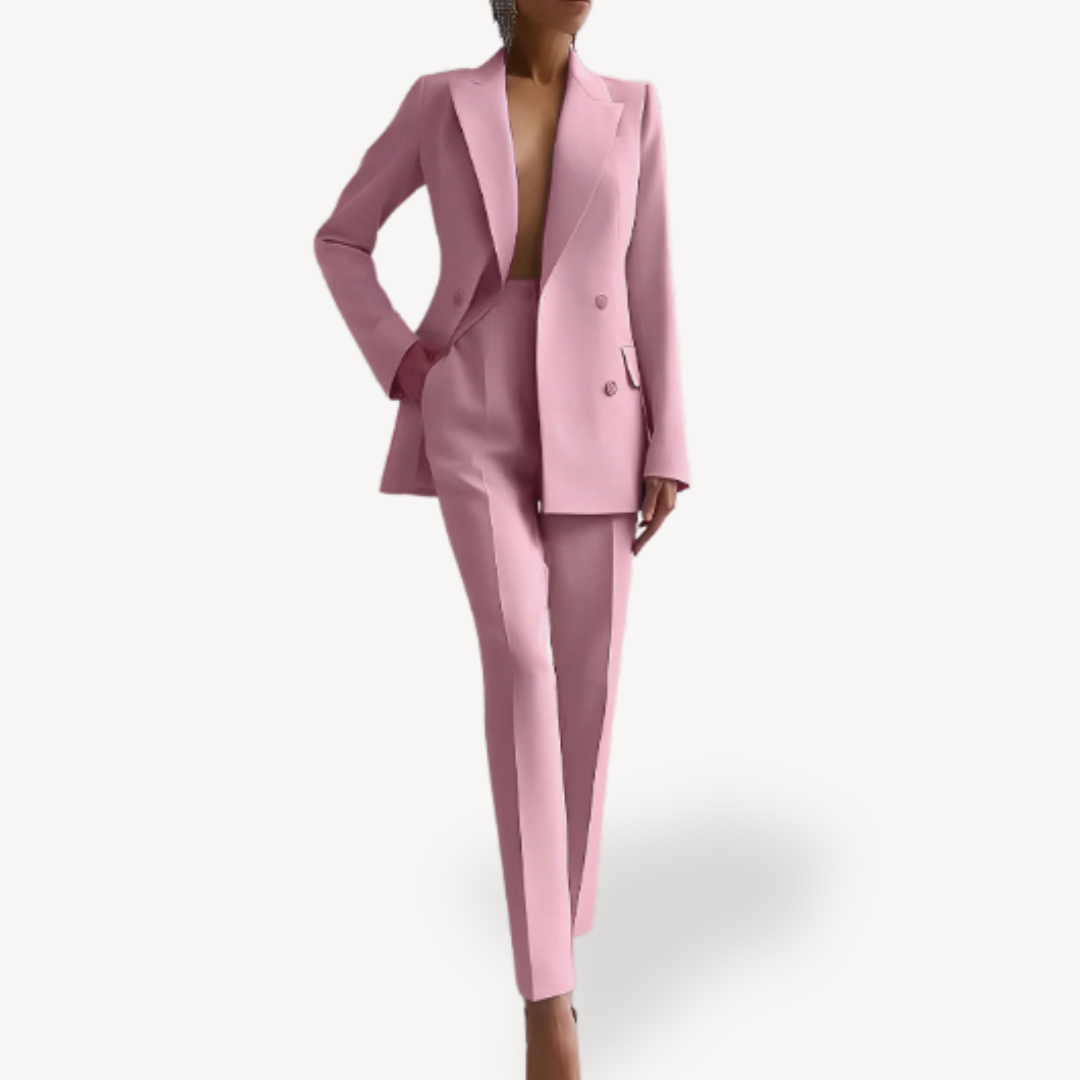 Classy Women's Two-Piece Business Suit Set