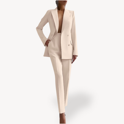 Classy Women's Two-Piece Business Suit Set