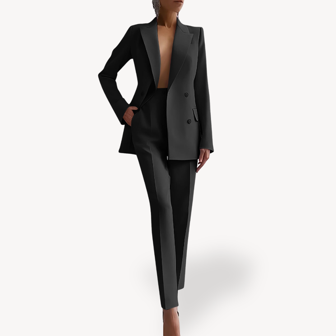 Classy Women's Two-Piece Business Suit Set - Nocini