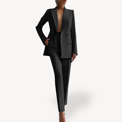 Classy Women's Two-Piece Business Suit Set - Nocini