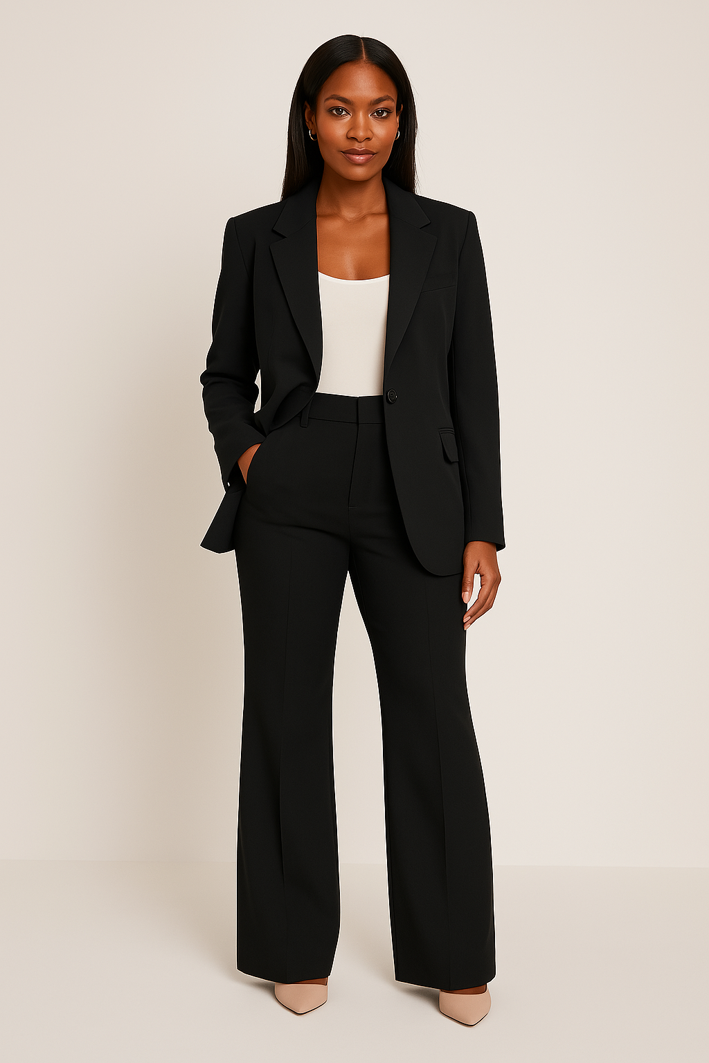 Elegant Ladies Business Suit for Work and Parties - Nocini