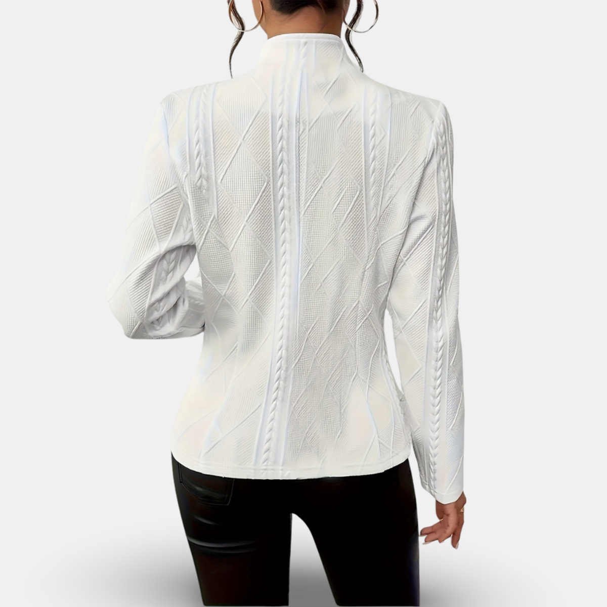 Stylish Patterned Jacket for Women