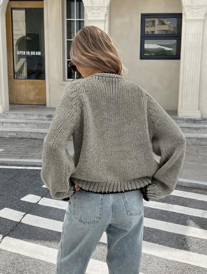 Comfy Short Knit Cardigan for Daily Wear