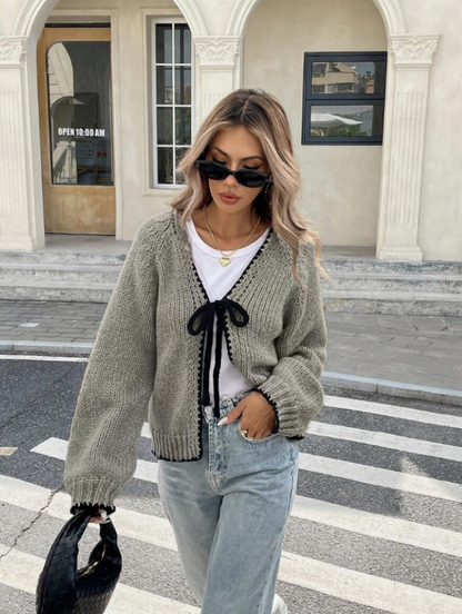 Comfy Short Knit Cardigan for Daily Wear