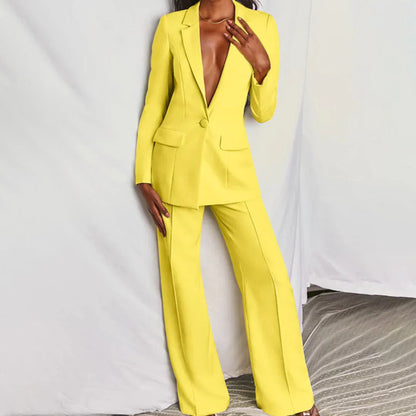 Elegant Ladies Business Suit - Tailored Jacket & Trousers - Nocini