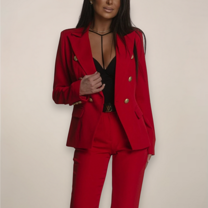 Professional Women's 2 Piece Business Suit Jacket Set