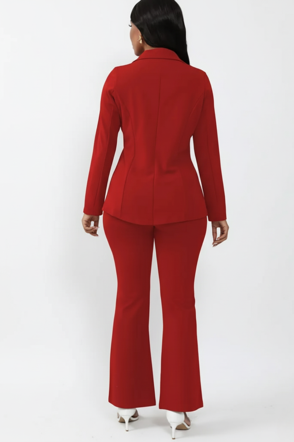 Stylish Ladies' Suit Jacket and Pants Set