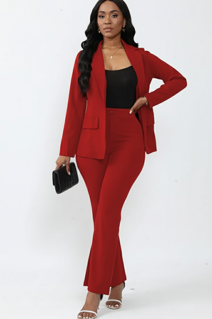 Stylish Ladies' Suit Jacket and Pants Set