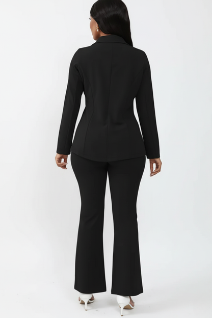 Stylish Ladies' Suit Jacket and Pants Set