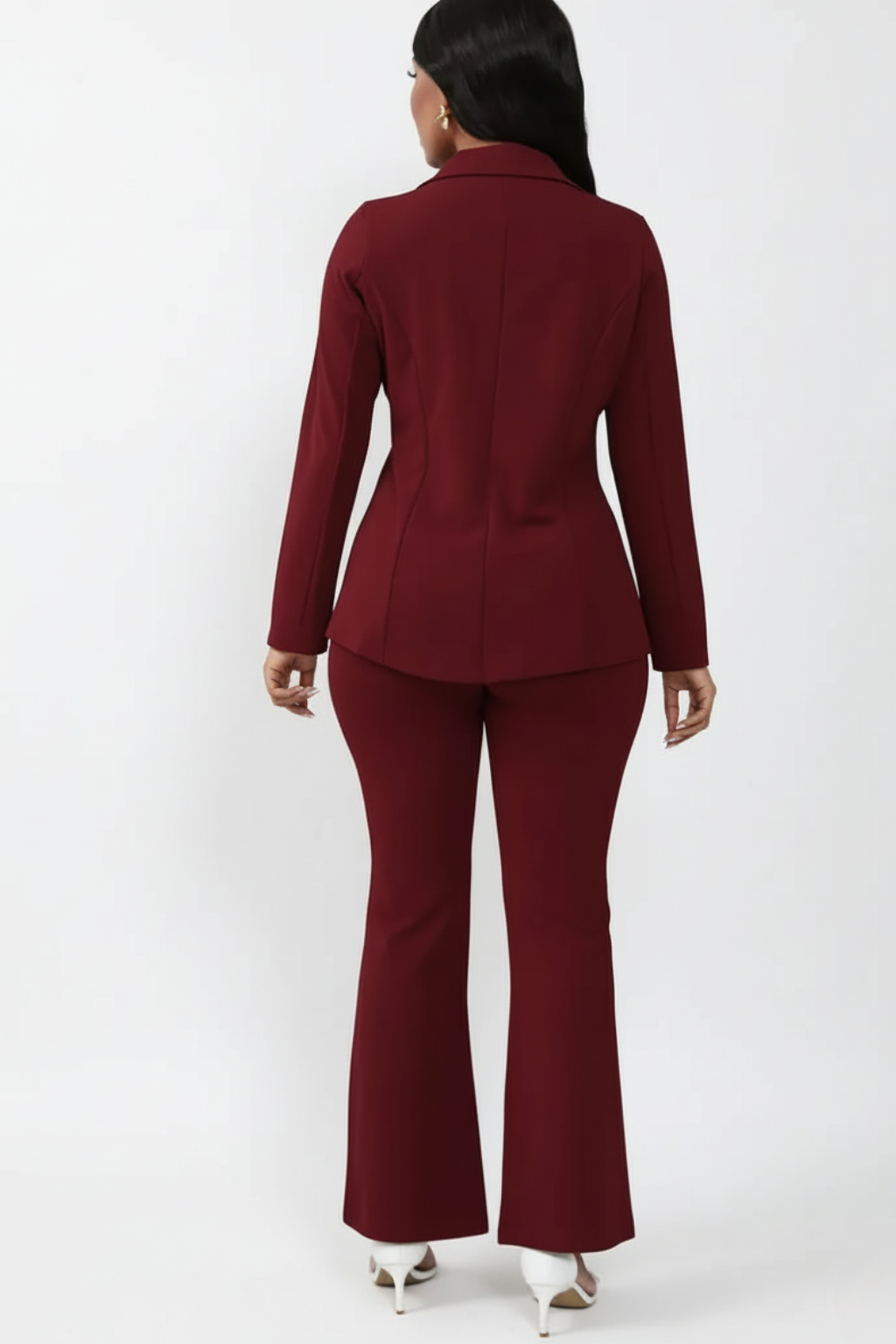 Stylish Ladies' Suit Jacket and Pants Set