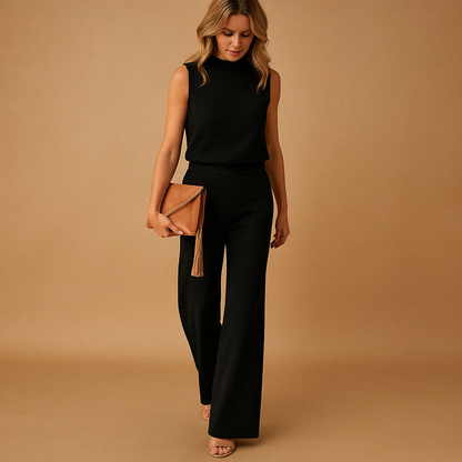 Elegant Ladies Wide Leg All in One Jumpsuit