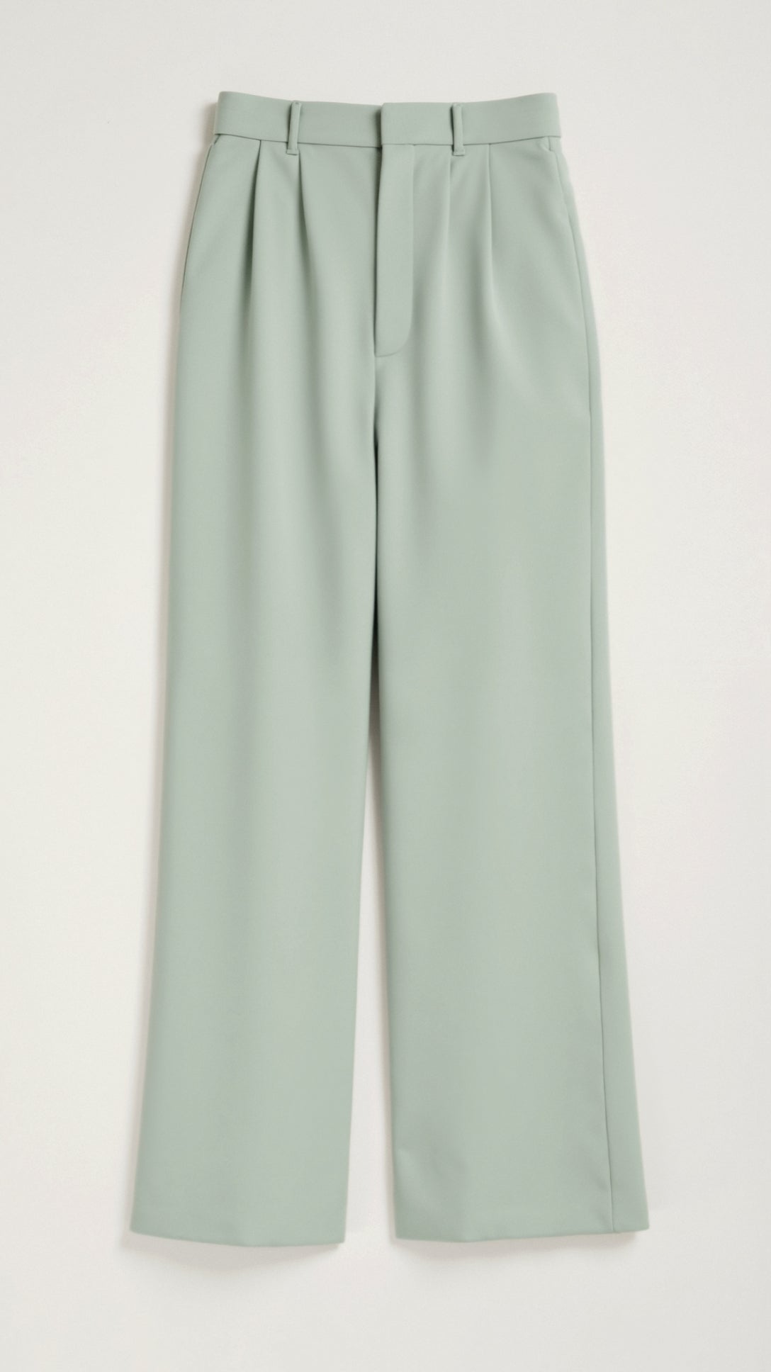 Comfortable High Waist Wide Leg Women's Trousers