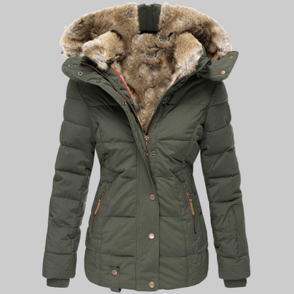 Ladies Warm Parka Coat