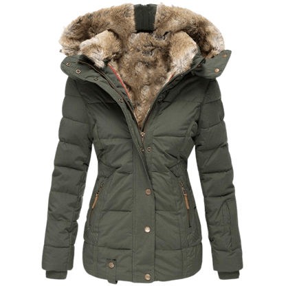 Ladies Warm Parka Coat