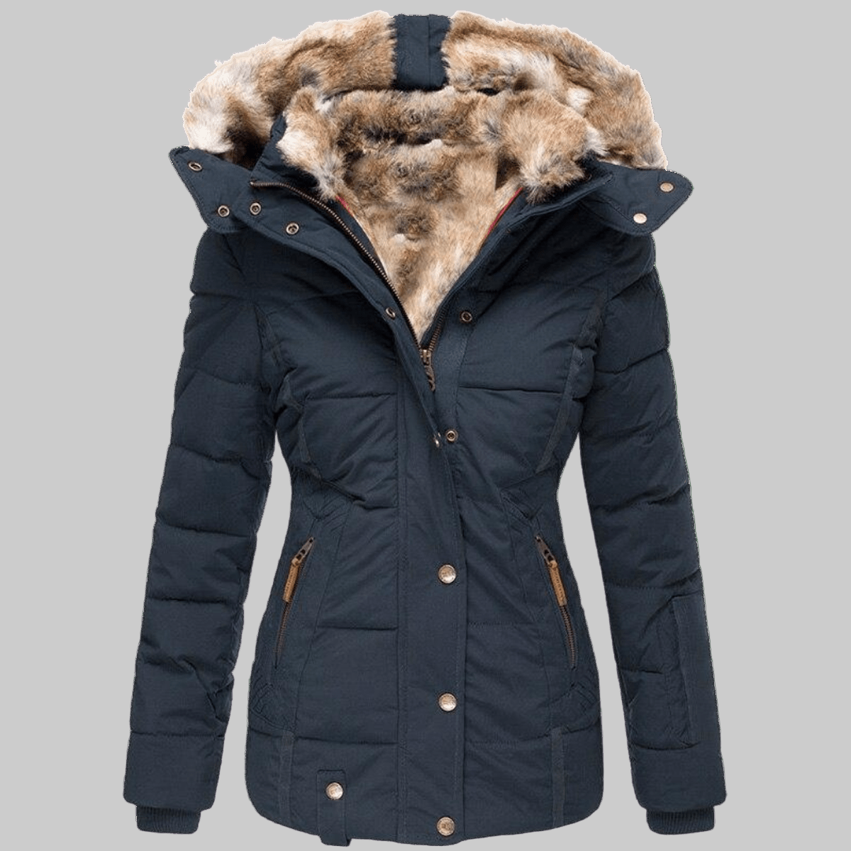 Ladies Warm Parka Coat
