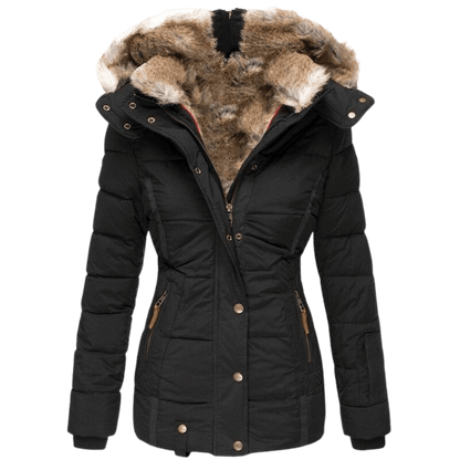 Ladies Warm Parka Coat - Olytrend