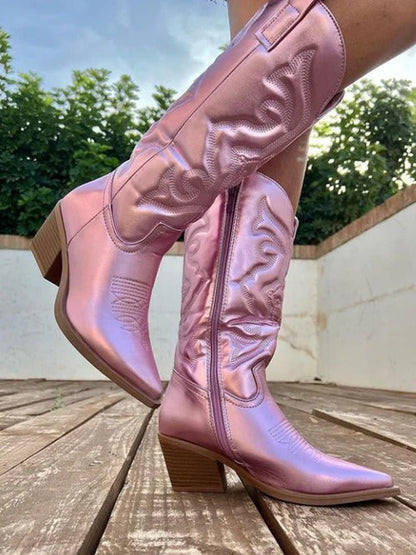 Ladies Ankle High Leather Boots