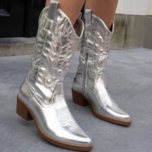 Ladies Ankle High Leather Boots