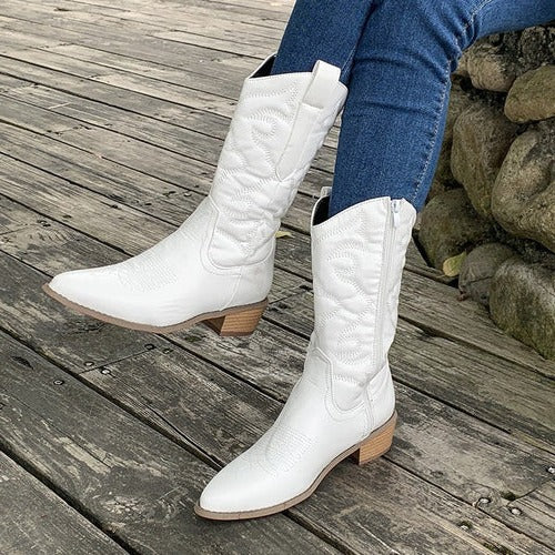 Ladies Ankle High Leather Boots