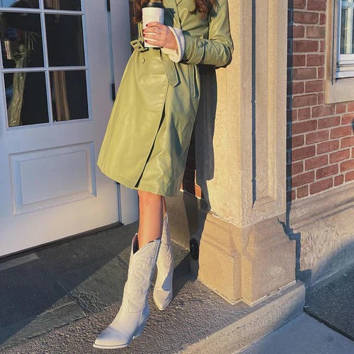 Ladies Ankle High Leather Boots