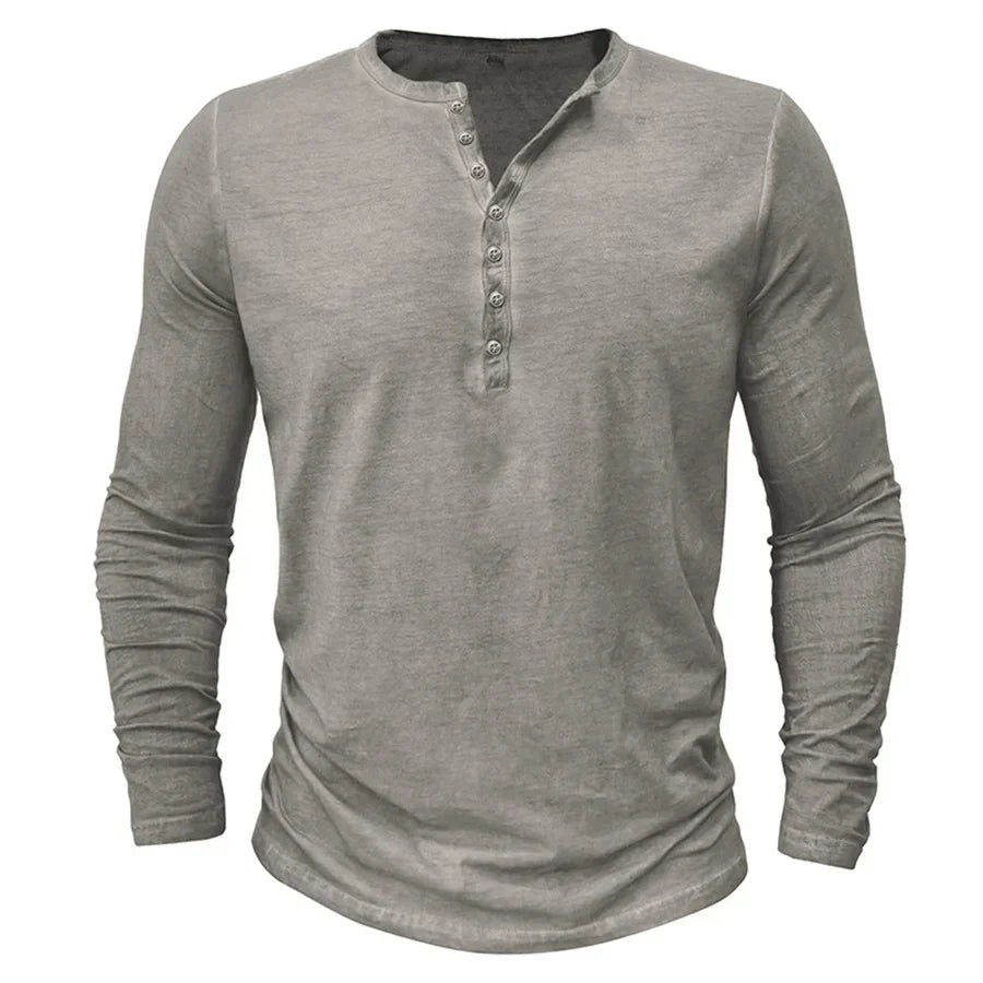 Cooper | Mens Relaxed Fit Cotton Baseball Shirt