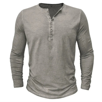 Cooper | Mens Relaxed Fit Cotton Baseball Shirt